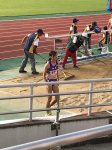 釼持　クリア　成年女子　三段跳　5位