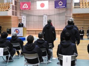 第72回国民体育大会冬季大会 スキー競技会山梨県選手団結団壮行式