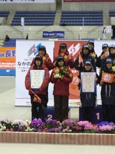 成年女子リレーメンバー