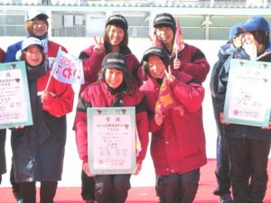 成年女子2000ｍリレーのみなさん