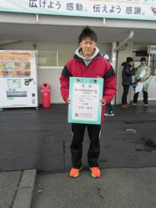 成年男子1000ｍ 宗宮選手