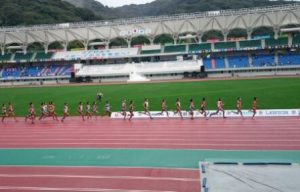 陸上競技 少年男子Ｂ3000ｍ決勝