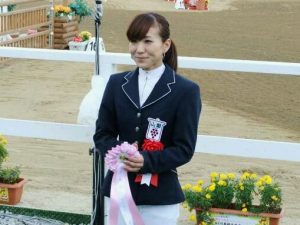 馬術競技 成年女子 トップスコア 萩原選手