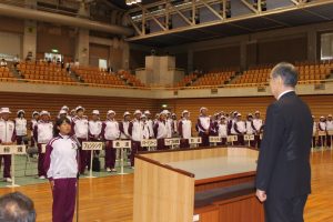 渡辺えみ里選手の決意表明